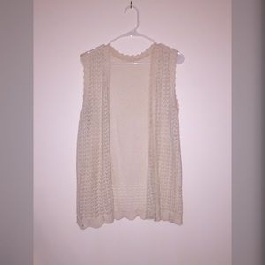 Crochet vest
